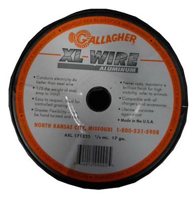 Gallagher north america 1320&#039; alu wire fence for sale