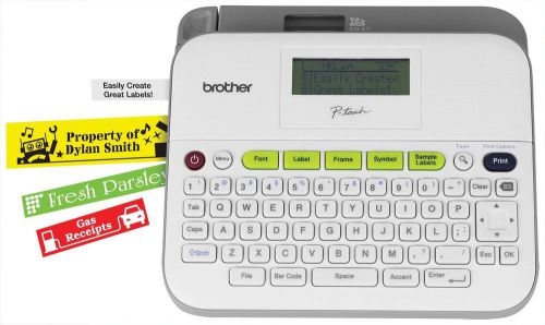 Brother PTD400AD Label Maker With AC Adapter