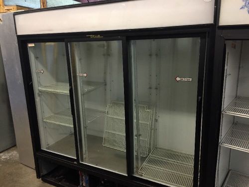 True gdm-69 used three door refrigerator for sale