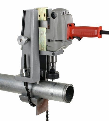 Steel dragon tools pipe hole cutter w/ milwaukee drill 1660-6 for 12&#034; pipe for sale