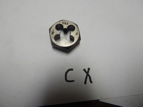 1/8&#034;  npt  1&#034; hex pipe threading die for sale