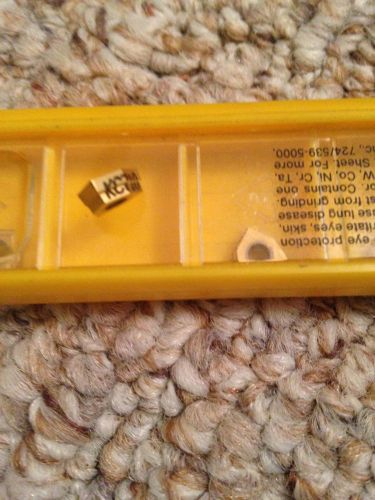 Kennametal W272001004 KC710 Carbide Indexable Trigon Drilling Inserts Qty 5