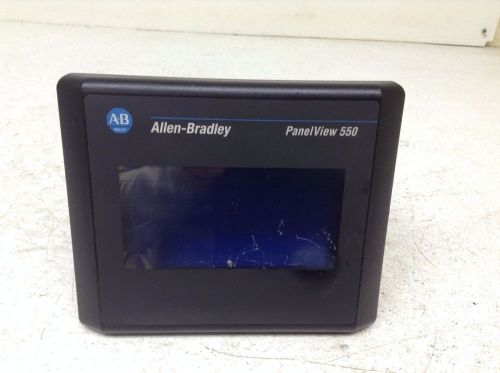 Allen Bradley PanelView 550 2711-T5A20L1 Ser. B Rev B FRN 4.41 HMI 2711T5A20L1