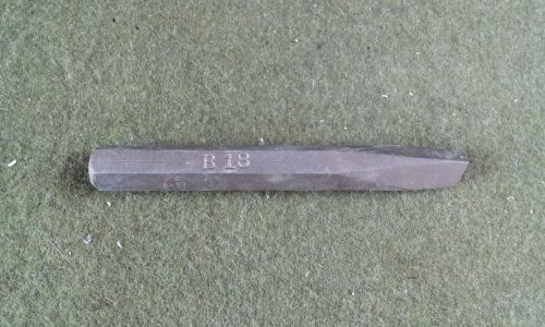 Berylco b-18 non-sparking becu beryllium 7&#034;  diamond point chisel for sale