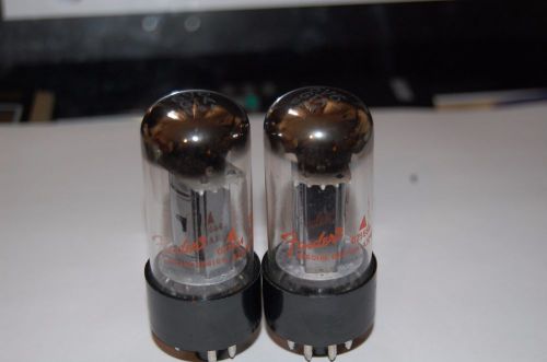 NOS Matched Pair RCA  Labeled Fender ~ Audio special design.