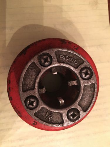 Ridgid 3/4&#034; Die