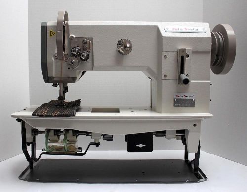Metro spezial ms-1246 walking foot 2-needle large hook industrial sewing machine for sale