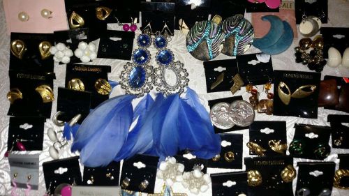 Jewelry - Lot of About 45 Pairs of Earrings