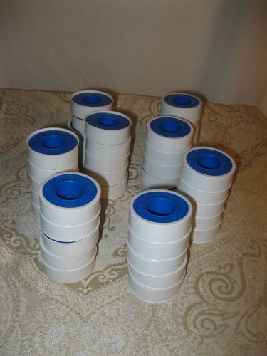 40 Rolls PTFE Teflon Plumbing Pipe White Thread Seal Tape 1/2&#034; x 520&#034;