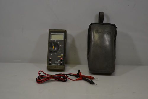 Fluke 75 Multimeter Series with probes and case