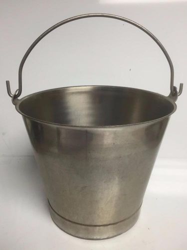 304 Stainless Steel Bucket Pail, For Milk Garden Ice Champagne Farm Industrial