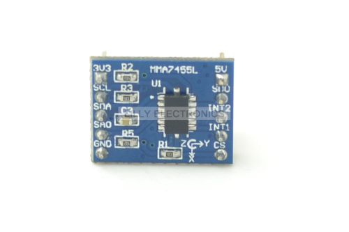 3-Axis MMA7455L Digital Accelerometer Module -- Arduino Compatible