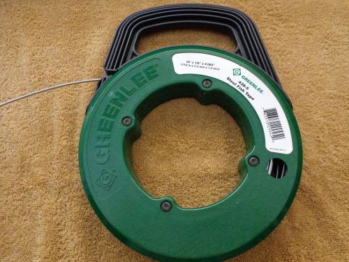 Greenlee Steel Fish Tape 438-5 65&#039; x 1/8&#034; Excellent Condition! Electrical Equip