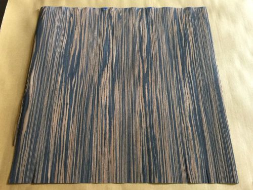 Wood Veneer Recon Ebony 24x24 1 Pcs Total Raw Veneer &#034;EXOTIC&#034; REC B