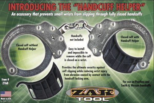 Zak Tool ZT68 Police Juvenile Handcuff Helper Handcuffing Suspects Small Wrists