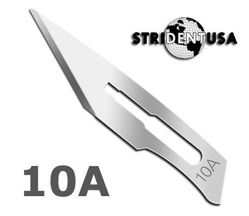 100 Scalpel blades ** #10A **  for surgical dental medical veterinary blades