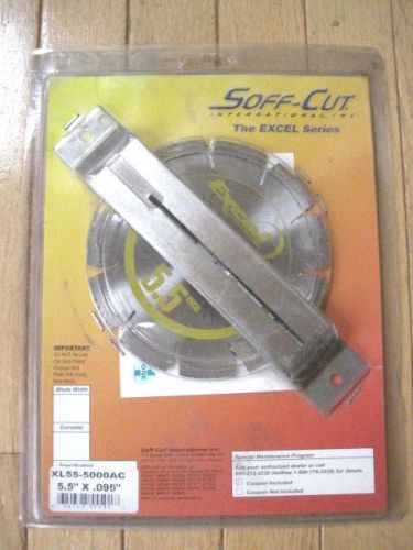 Soff-Cut 5.5&#034;X.095&#034; XL55-5000AC BLADE &amp; SKID PLATE