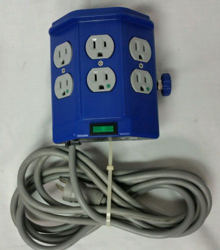 Powermate  AIV 6 Outlet 15 AMP 10&#039;  Medical Power Cord  PS11076