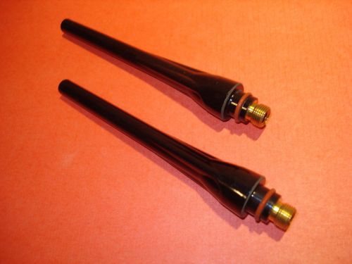 Two New Profax 57Y02 Tig Torch Long Back Caps with Fast Shipping, 4-1/2&#034; Long