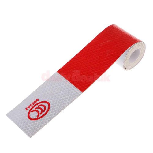 Roll Car Truck Reflective Safety Warning Conspicuity Tape Film Sticker Strip