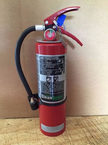 FIRE EXTINGUISHER REFURBISHED FE-36 CLEAN AGENT 5 LBS. 5#