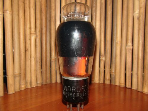 Vintage Wards Super Airline Smoked Chrome Engraved #46 Stereo Tube Results 87