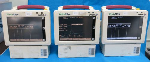 (Lot of 3) Welch Allyn Propaq CS 242 Monitor