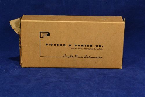 Fischer &amp; Porter Co. Flowrator  Series 10A1330  &amp; 10A1340 Flowrater Meter NOS
