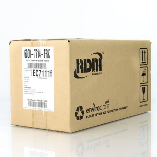*NEW IN BOX* RDM EC7111F Check Scanner w/ Franker Cartridge 6000-7714-FRK