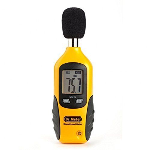 Dr.Meter MS10 Digital Decibel Sound Level Meter Tester 30 dBA - 130 dBA New