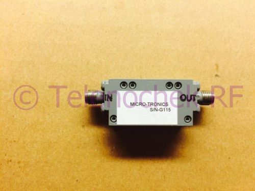 Rf microwave lte c/a cellular high pass filter -30db at 2.6 ghz/3-14 ghz 10 watt for sale