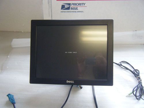 Dell E157FPTe 15&#034; Touchscreen Monitor XM180 Point of sale POS Terminal w/cables