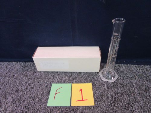 Fisher scientific 50 ml cylinder graduated lab science unit scale pour out new for sale