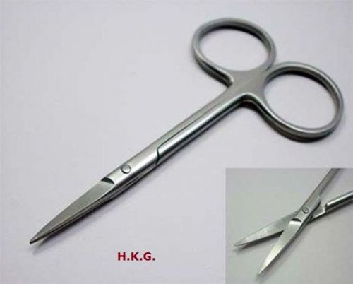 60-500, (S) Straight Iris Scissors 9CM Straight Ophthalmology Instruments.