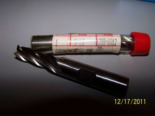 New york twist drill co - size: 5/16&#034; - type 1755-0312 - cobalt single end mill for sale