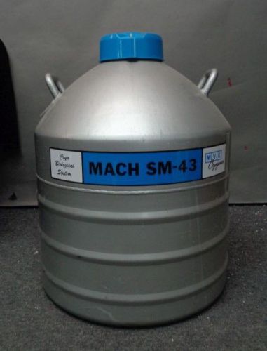 Mach sm-43 liquid nitrogen storage tank mve cryogenics ex! nr! for sale