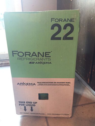 Forane R-22 Refrigerant *SEALED* 30 lbs.