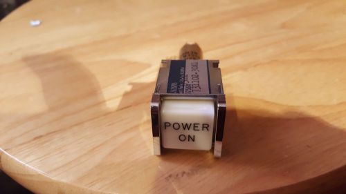 General Instruments &#034;Power On&#034; Switch   ( P/N 731102-30A1 )