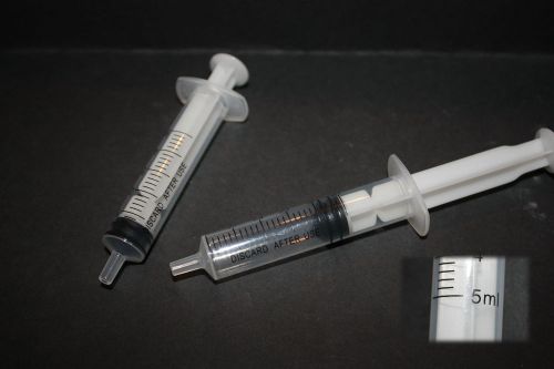 Disposable Plastic Syringes 5ml 10ml 20ml  Brand New