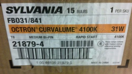 (1 case )SYLVANIA FB031/841 OCTRON 4100K BLUB LAMP 31W Fluorescent U-BENT