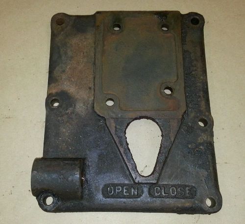 MAYTAG 92 ENGINE SINGLE CYLINDER  MOTOR LID FOR A FUEL TANK GAS TANK COVER