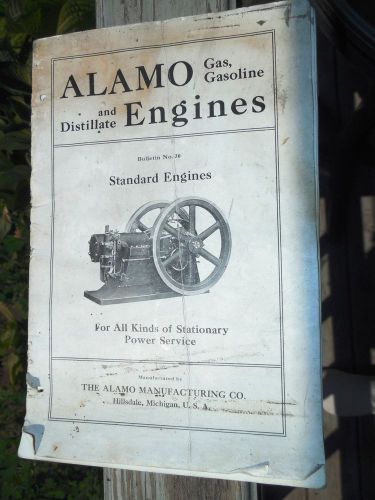 NICE RARE ORIGINAL ALAMO SALES CATALOG HIT AND MISS ENGINE HILLSDALE, MI L@@K!!!