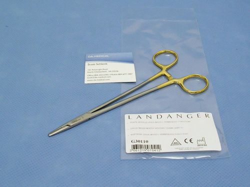 Landanger G30110 Crile Wood Needle Holder, new, tungsten