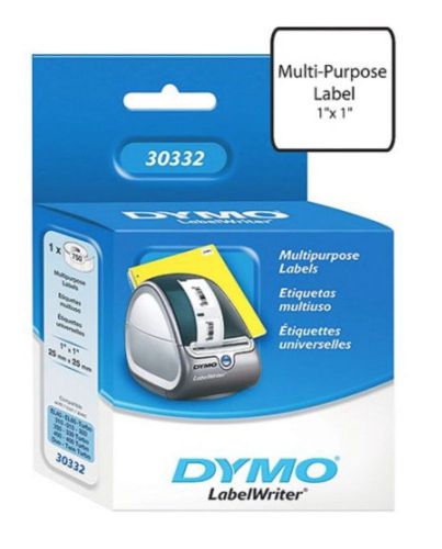 Dymo 1&#034; x 1&#034; Labels NEW FREE SHIPPING
