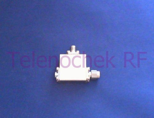 RF microwave single junction isolator 1775 MHz CF/  450 MHz BW/ 20 Watt / data