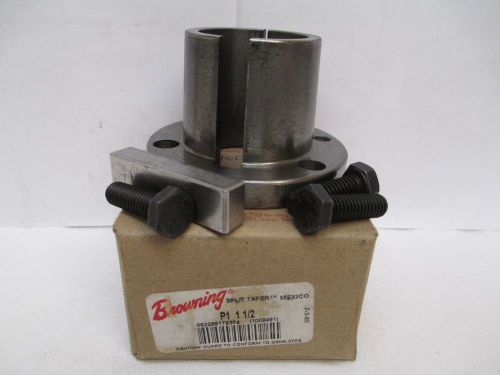 New browning split tapered bushing p1 1-1/2 1-1/2&#034; bore for sale
