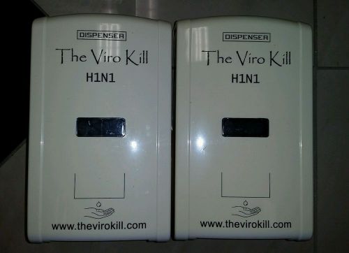 3 The Viro Kill Touchless Hand Sanitizers Germ Wall Mount Hand Sanitizer