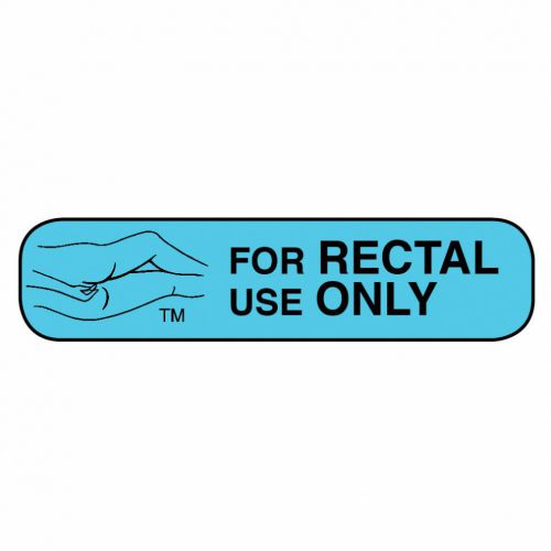 Apothecary for rectal use only bottle labels, 1000ct 025715401782a435 for sale