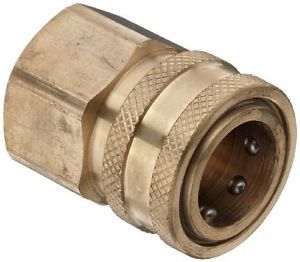 Dixon valve &amp; coupling dixon stfc6 brass hydraulic quick-connect fitting, 3/4&#034; for sale