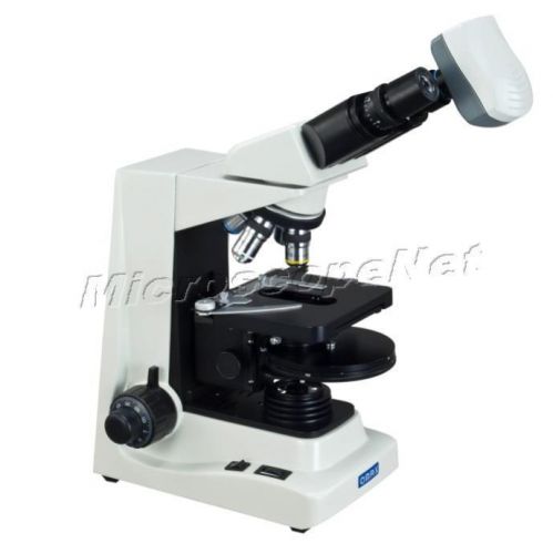 Omax 40x-1600x phase contrast compound siedentopf microscope+9mp digital camera for sale